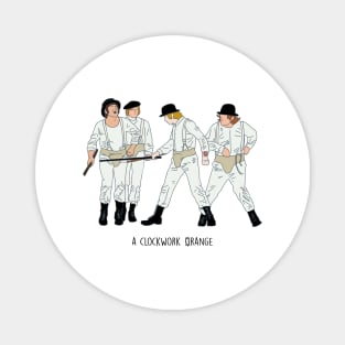 A Clockwork Orange - Line Art Magnet